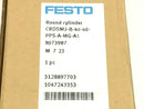 Festo CRDSNU-B-40-40-PPS-A-MG-A1 Stainless Round Pneumatic Cylinder 8073987 - Maverick Industrial Sales