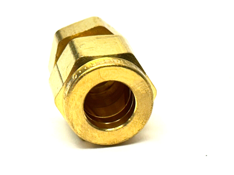 Parker 6BLEN6-B 3/8" Compression Tube End Cap Brass - Maverick Industrial Sales