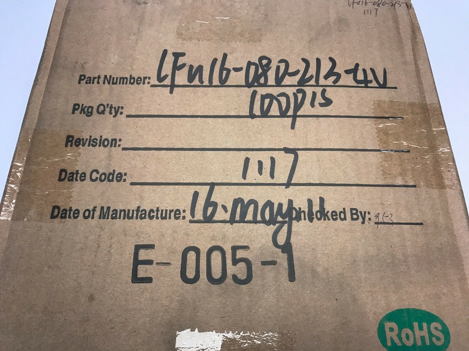 ICE LFu16-080-213-4V Vertical Line Filter LFU16 Series LOT OF 100 - Maverick Industrial Sales