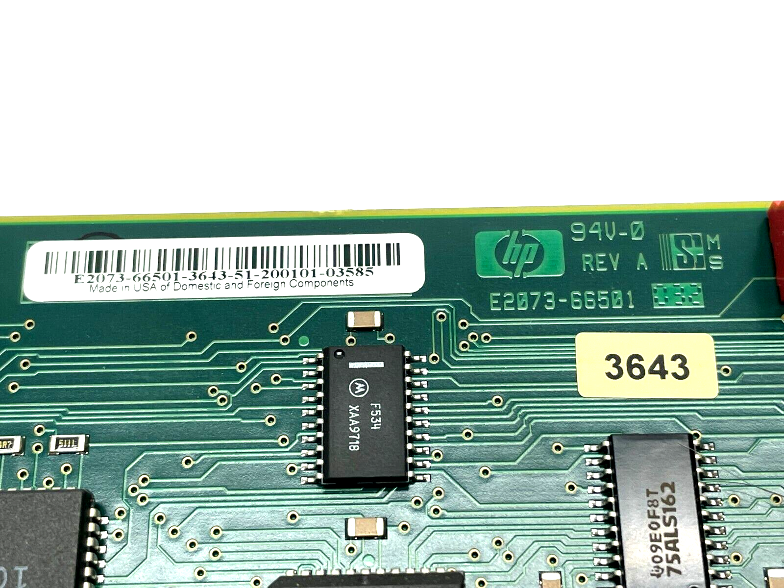 HP Keysight E2073-66501 Rev. A GPIB Interface Module E2071/82341 - Used - Maverick Industrial Sales