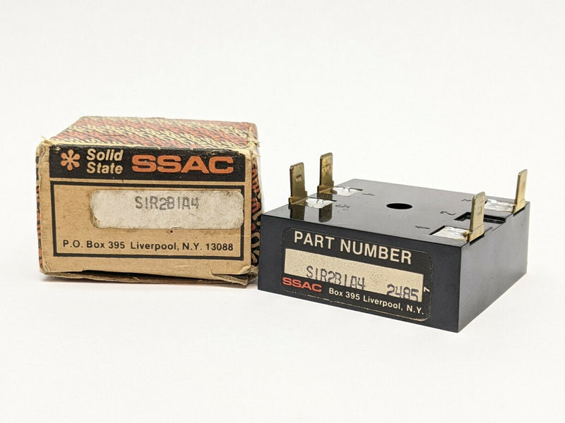 SSAC SIR2B1A4 2485 Solid State Timing Relay - Maverick Industrial Sales
