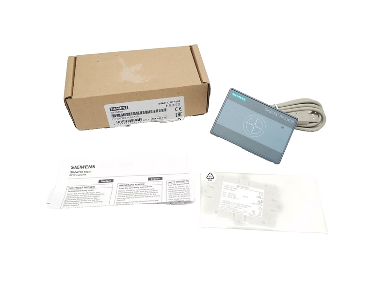 Siemens 6GT2831-6CA50 SIMATIC Access Control Reader RS232 90mm x 62mm RF1040R - Maverick Industrial Sales