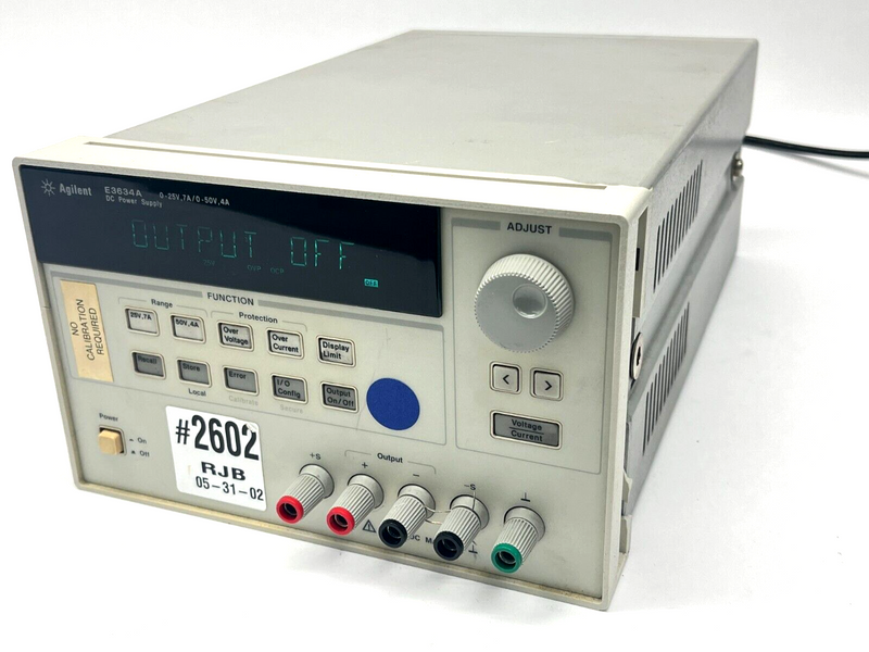 Agilent E3634A DC Power Supply - Maverick Industrial Sales