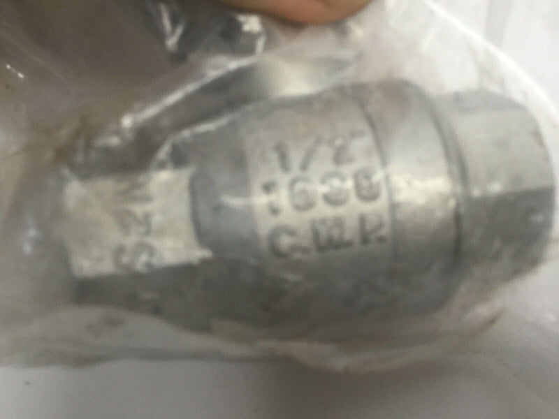 Sharpe CF8M 1/2" 1000 C.W.P. Shut Off Valve - Maverick Industrial Sales