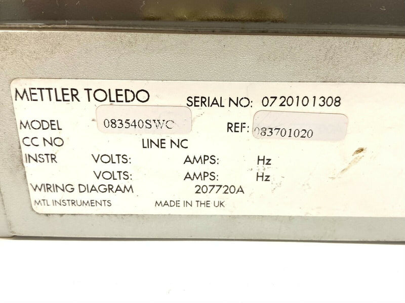 Mettler Toledo 083540SWC - Maverick Industrial Sales