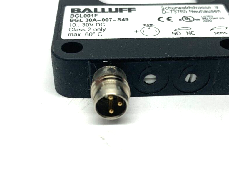 Balluff BGL001F Infrared Through Beam Forked Sensor M8 Connector BGL 30A-007-S49 - Maverick Industrial Sales