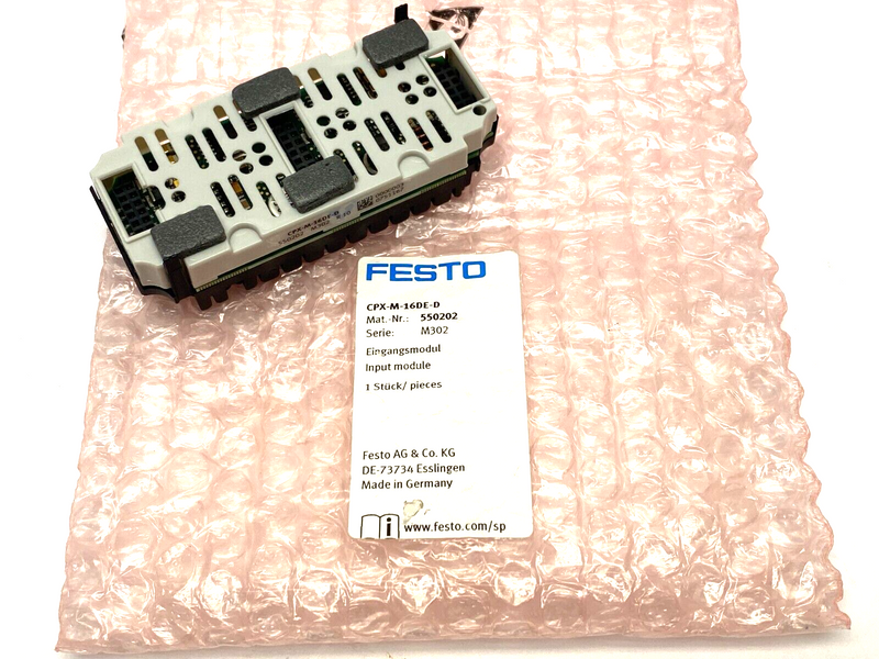 Festo CPX-M-16DE-D Input Module 550202 - Maverick Industrial Sales