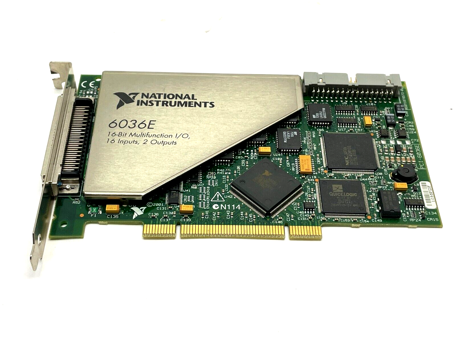 National Instruments PCI-6036E Multifunction Card 16 Inputs 2 Outputs 778465-01 - Maverick Industrial Sales