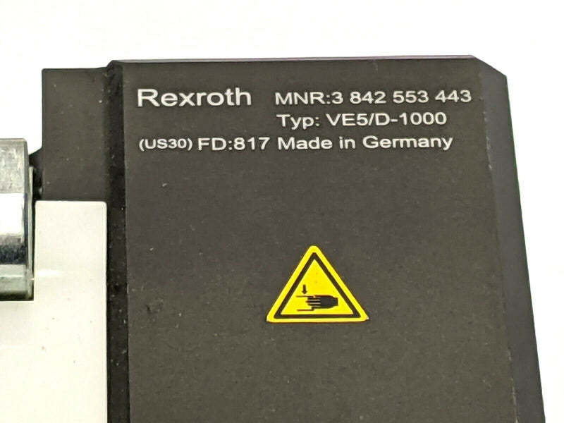 Bosch Rexroth 3842553443 Stop Gate VE5/D-1000 - Maverick Industrial Sales