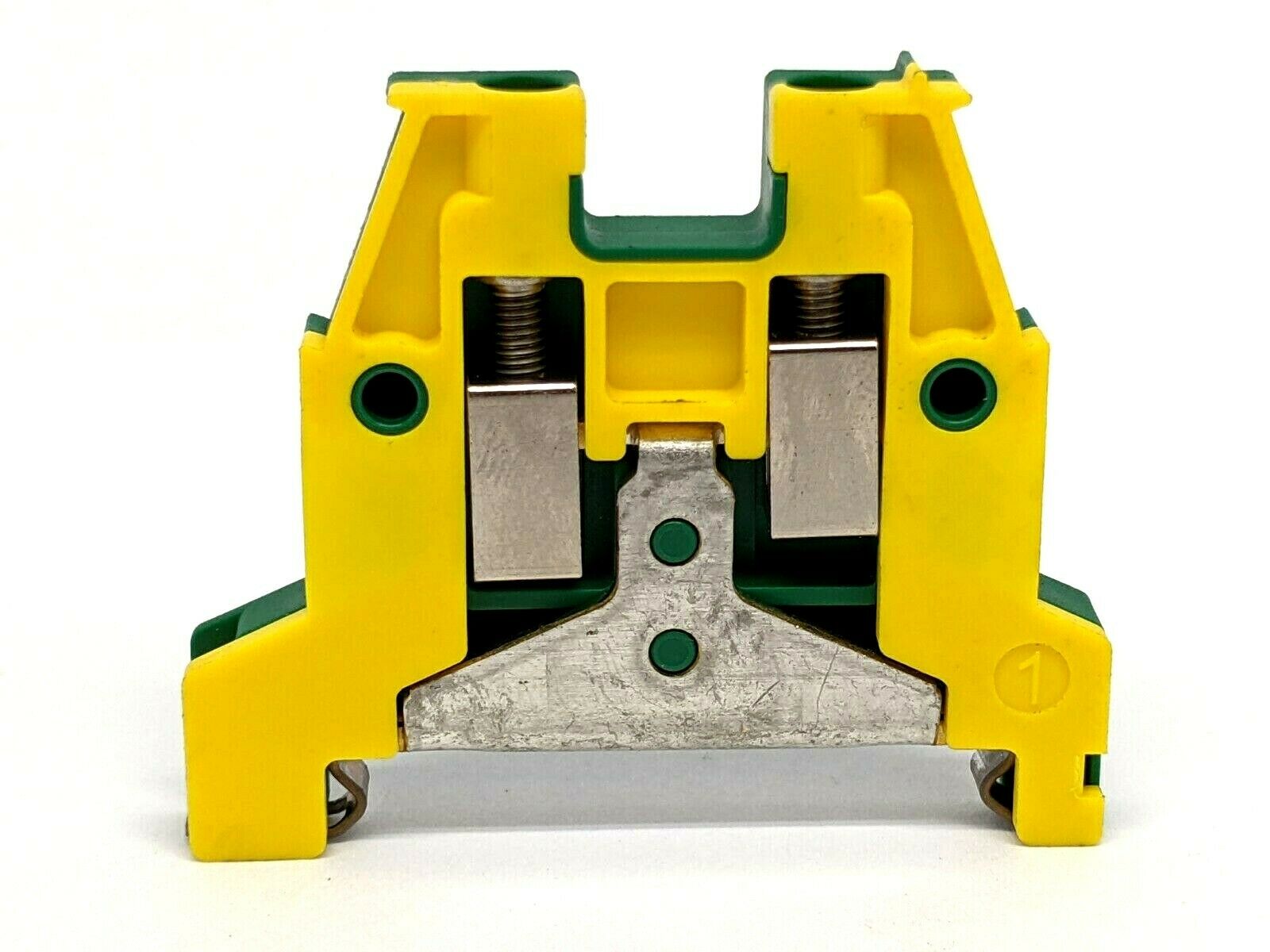 Sprecher+Schuh V7-WG4 Terminal Block 4mm Green/Yellow - Maverick Industrial Sales