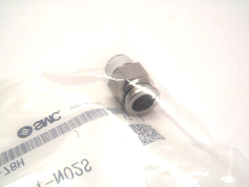 SMC KQG2H11-N03S 4E1-78H G1 1/4" to 3/8" Inch Stainless Male Connector Fitting - Maverick Industrial Sales