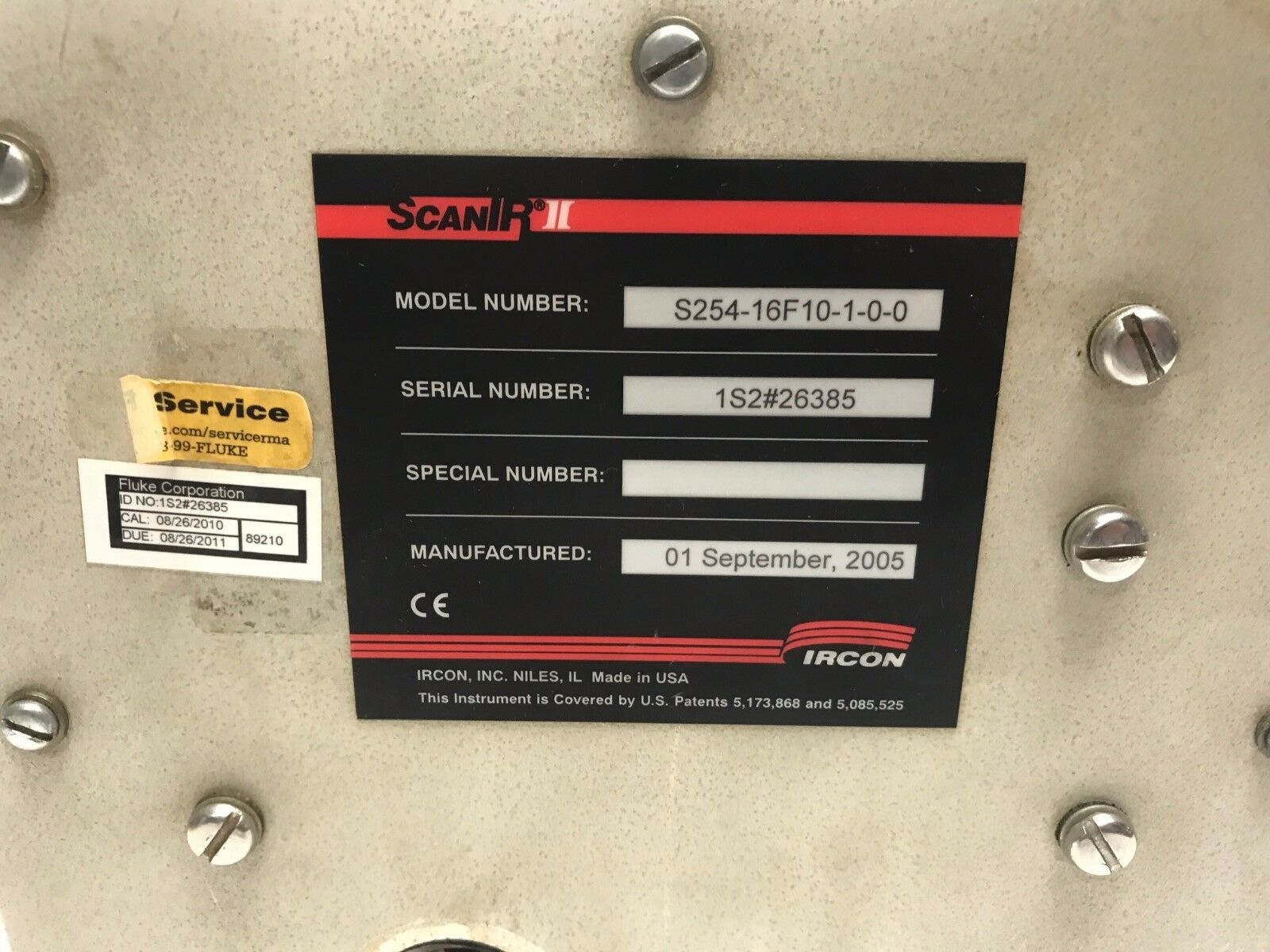 Ircon S254-16F10-1-0-0 ScanIR II Infrared Thermometer & Thermal Imaging System - Maverick Industrial Sales