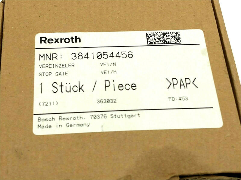 Bosch Rexroth 3841054456 Stop Gate VE1/M - Maverick Industrial Sales