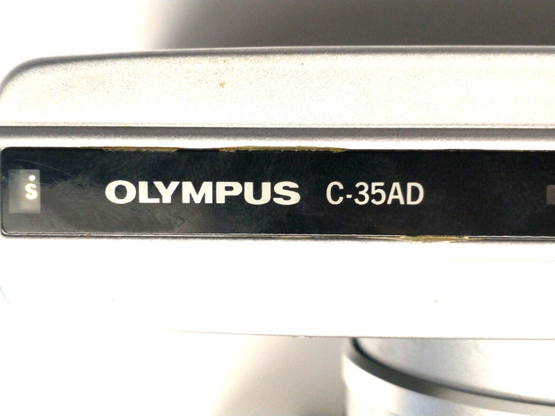 Olympus PM-10AD Photomicrographic Unit w/ C-35AD Microscope Camera & PM-CTR - Maverick Industrial Sales