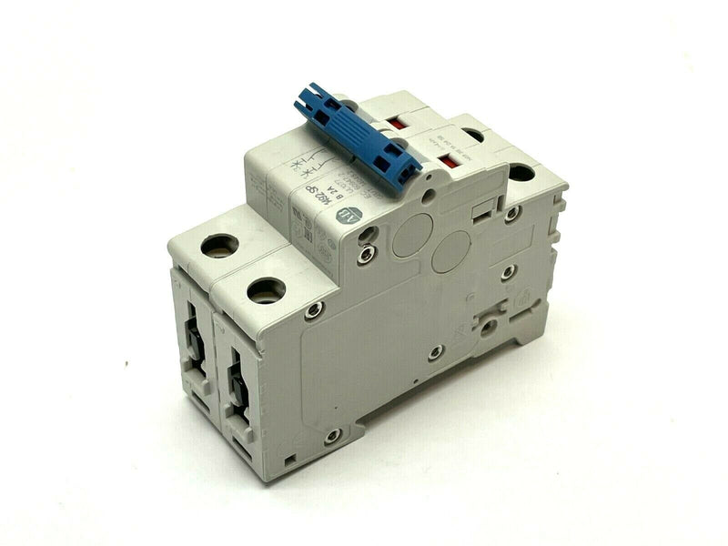 Allen Bradley 1492-SPM2B020 Ser.D Circuit Breaker Miniature 2A 2P Supplementary - Maverick Industrial Sales