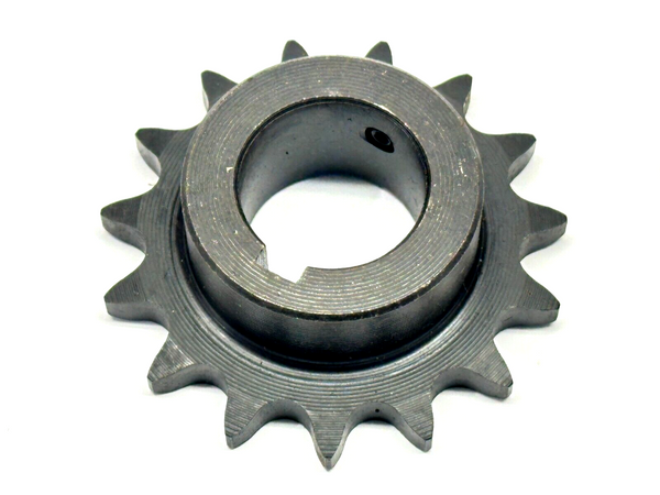 Roller Chain Sprocket 15 Tooth 1" Bore 1/4" Key - Maverick Industrial Sales