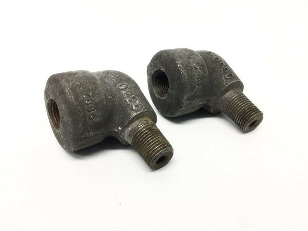 Pipe Elbow 1/8" Threaded 90 Degree Street 3000 LOT OF 2 - Maverick Industrial Sales