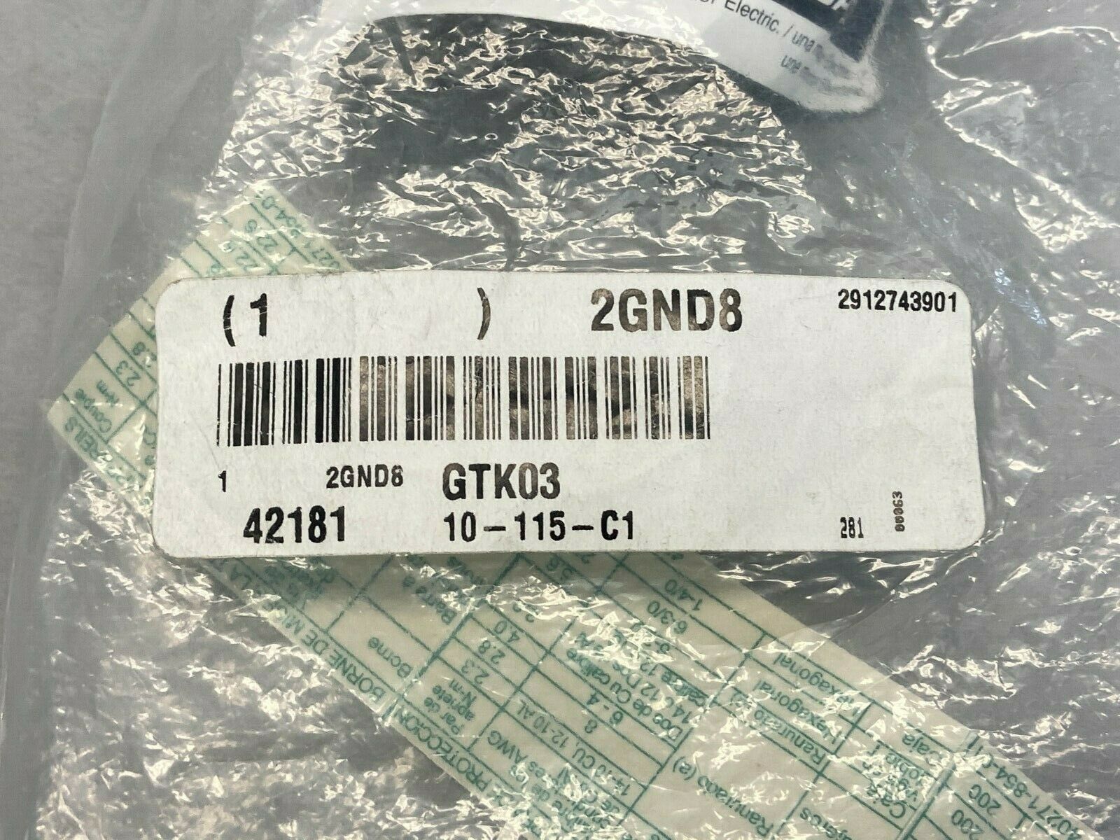Square D GTK03 Grounding Bar Kit 2GND8 - Maverick Industrial Sales