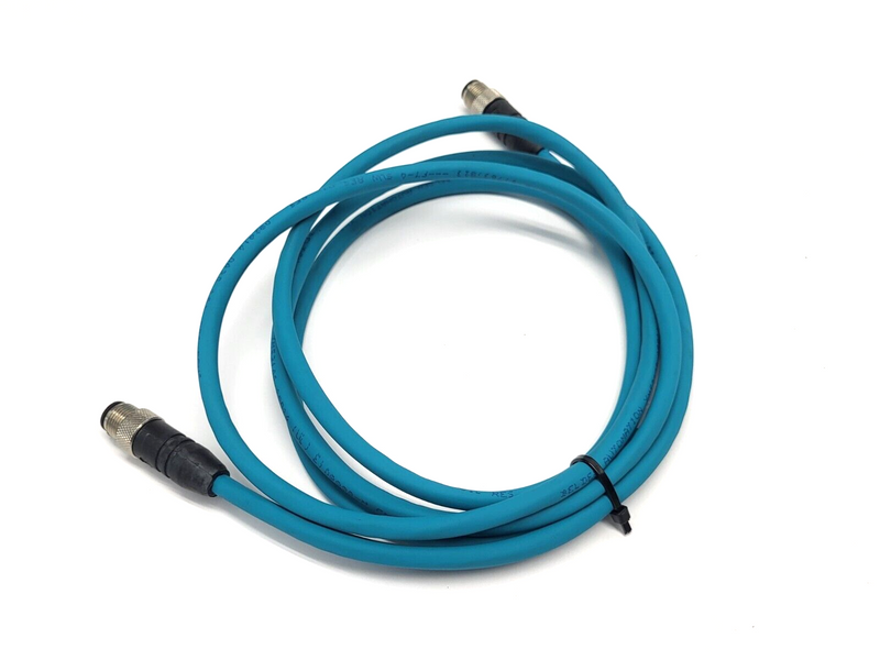 Lumberg Automation 0985 805 100/2M EtherNet/IP Male M12 4-Pin Cordset 900004056 - Maverick Industrial Sales