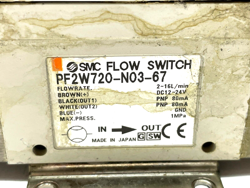 SMC PF2W720-N03-67 Vacuum Flow Switch - Maverick Industrial Sales