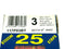 Grafoplast 117P03BY Wiremarker Strips PKG OF 25 - Maverick Industrial Sales