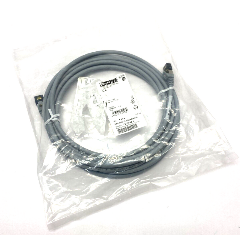 Phoenix Contact NBC-R4OC/5,0-BC6A/R4OC Patch Cable 5m Length 1227583 - Maverick Industrial Sales