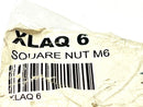 Flexlink XLAQ 6 Square Nut M6 - Maverick Industrial Sales
