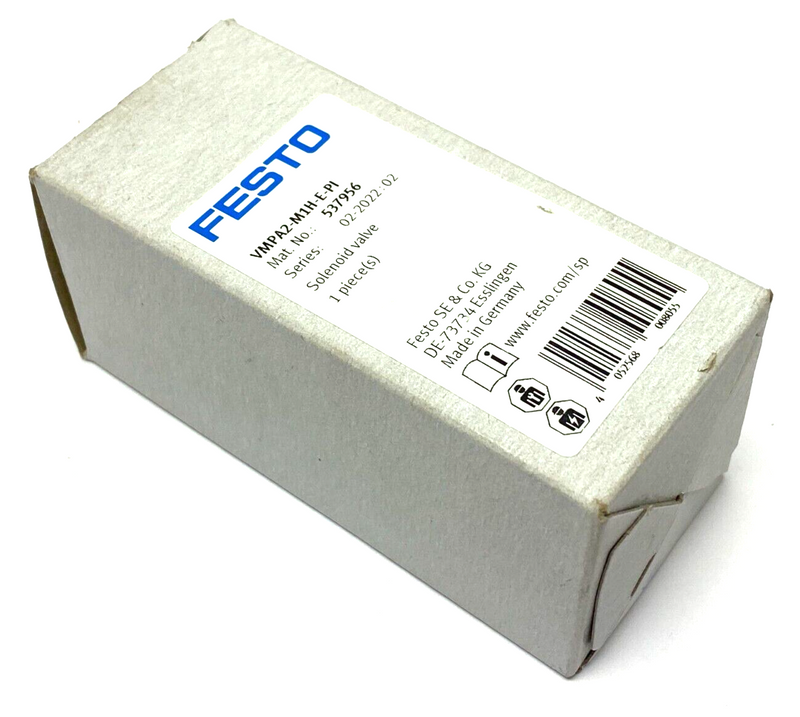 Festo VMPA2-M1H-E-PI Solenoid Valve 537956 - Maverick Industrial Sales