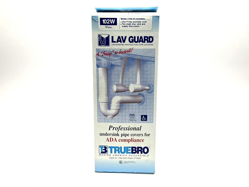 Truebro 102W Lav Guard Undersink Protective Pipe Covers - Maverick Industrial Sales