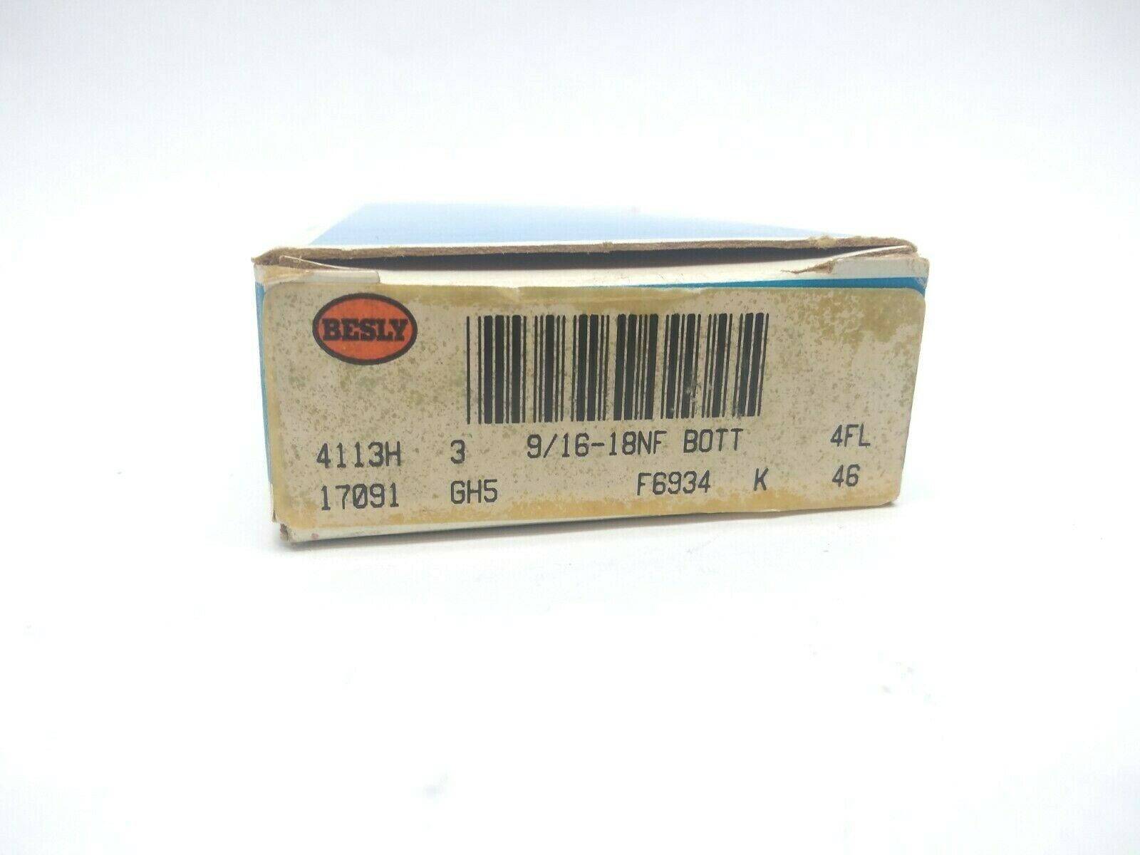 Besly Cutting Tools 17091 9/16-18 NF 4 FL HS GH5 BOTT F4231 Turbo Cut Box OF 2 - Maverick Industrial Sales