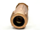 3/4" Pipe 1" Copper Tube Brass Compression Pipe Joining Coupling 5" Long - Maverick Industrial Sales