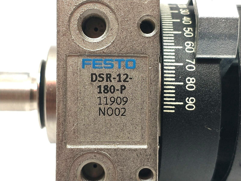 Festo DSR-12-180-P Pneumatic 180 Degree Semi-Rotary Drive 11909 - Maverick Industrial Sales