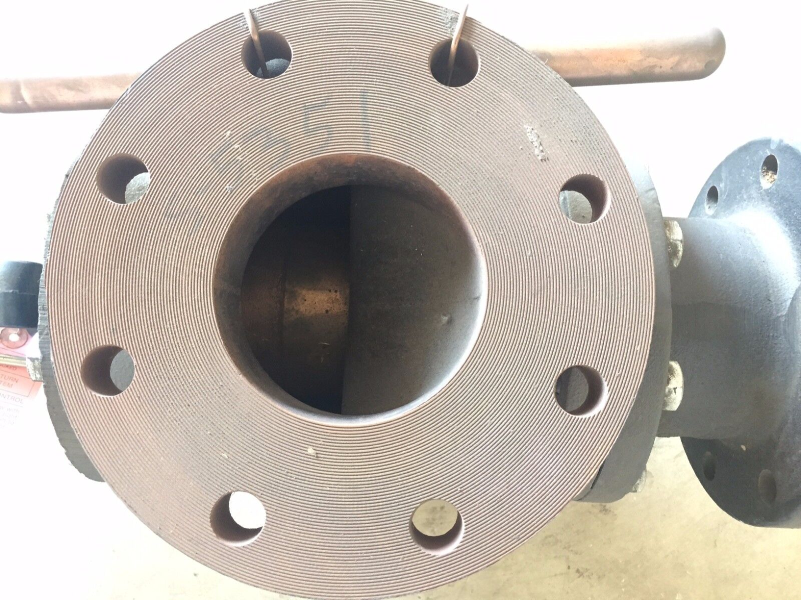 Trerice Co 127-201 4" Flanged Tee Valve w/ Temperature Pressure Regulator - Maverick Industrial Sales