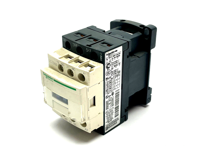 Schneider Electric LC1D09G7 Contactor 9A 5HP 480VAC 3-Phase 3 N.O. - Maverick Industrial Sales