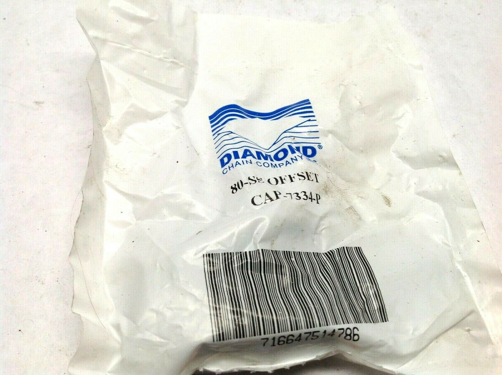 Diamond Chain Company 80-SS Offset CAP-7334-P 716647514786 - Maverick Industrial Sales