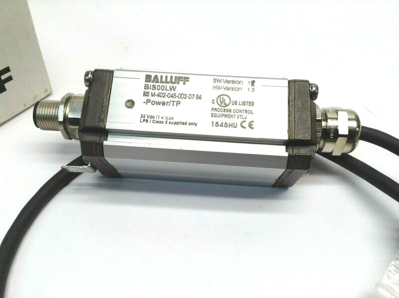 Balluff BIS00LW Power/TP 24VDC Read Write Device BIS M-402-045-002-07-34 - Maverick Industrial Sales