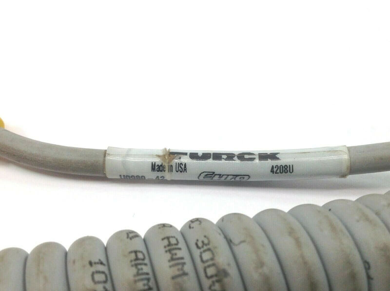 Turck RKC 8T-1.2-RSC 8T/CS10926-SP Euro Fast Sensor Cable U0980-42 - Maverick Industrial Sales