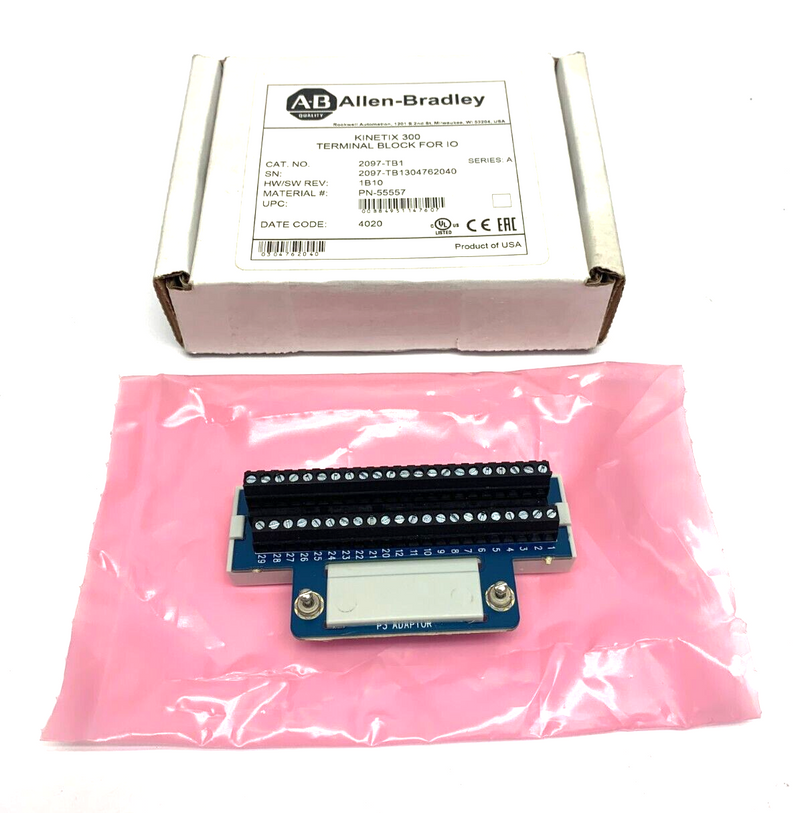 Allen Bradley 2097-TB1 Ser. A Kinetix 300 Terminal Block For IO - Maverick Industrial Sales