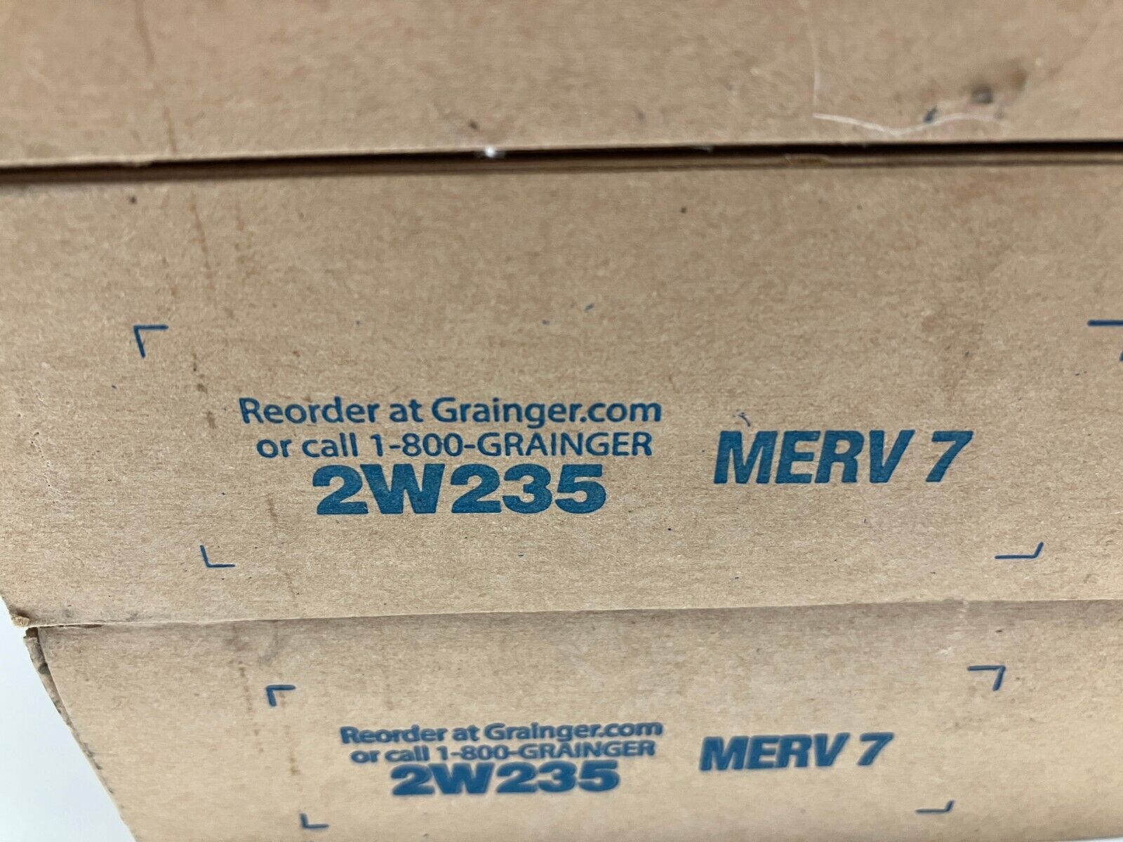 Air Handler 2W235 Synthetic Pleated Air Filter 24" x 24" x 2" LOT OF 3 - Maverick Industrial Sales