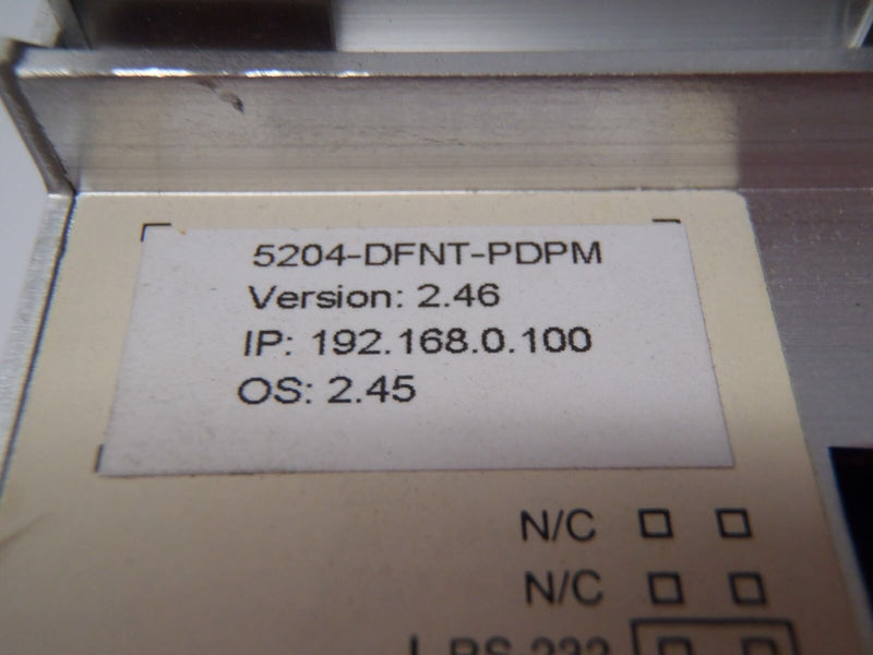 Prosoft 5204-DFNT-PDPM EtherNet/IP to PROFIBUS DP Master Gateway Ver 2.46 OS2.45 - Maverick Industrial Sales