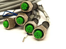 Murr Elektronik 7000-12181-2130500 Cable M12 5-Pin Female CUT TO 2' LOT OF 5 - Maverick Industrial Sales