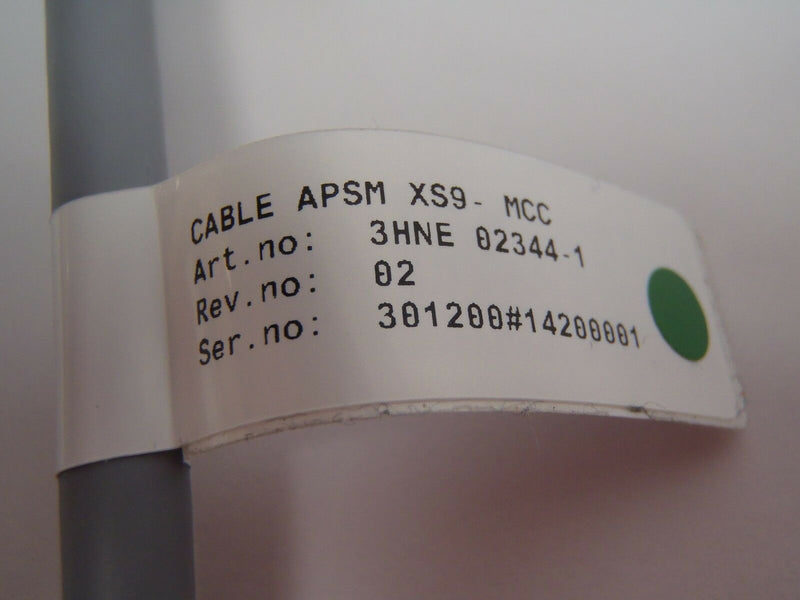 ABB 3HNE 02344-1 Connector Cable APSM XS9-MCC FKC1A 9 Pin - Maverick Industrial Sales
