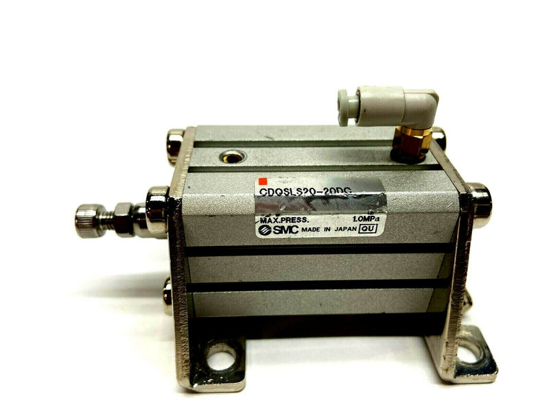 SMC CDQSL20-20DC Compact Pneumatic Cylinder 20mm Bore - Maverick Industrial Sales