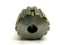 Steel 14 Tooth 55mm Diameter 31mm Wide 15mm Keyway w/ Setscrew Drive Gear - Maverick Industrial Sales