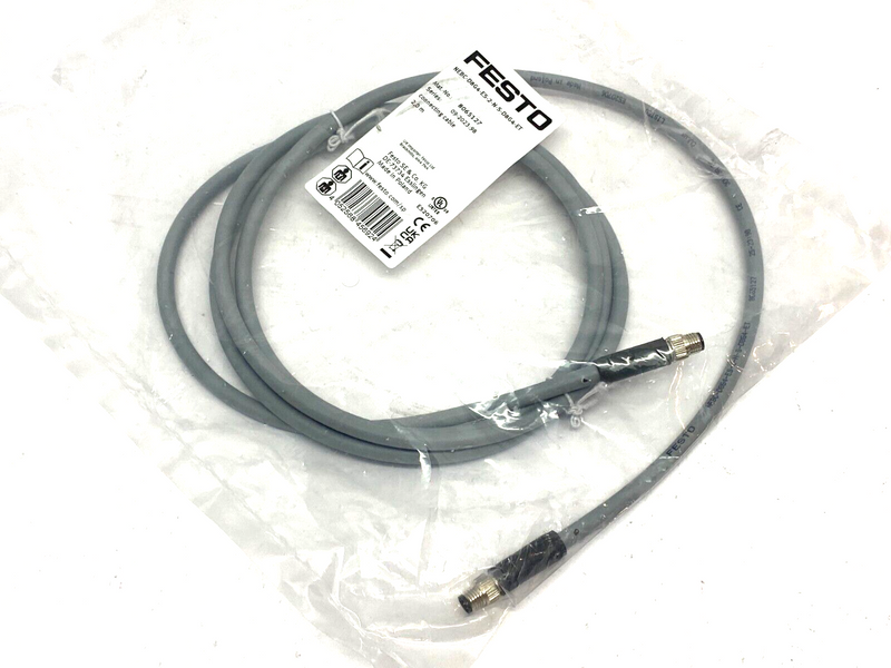 Festo NEBC-D8G4-ES-2-N-S-D8G4-ET Double Ended Connecting Cable 8065127 - Maverick Industrial Sales