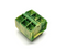 Wago 264 2.5mm2 Green Yellow Terminal Block LOT OF 3 - Maverick Industrial Sales