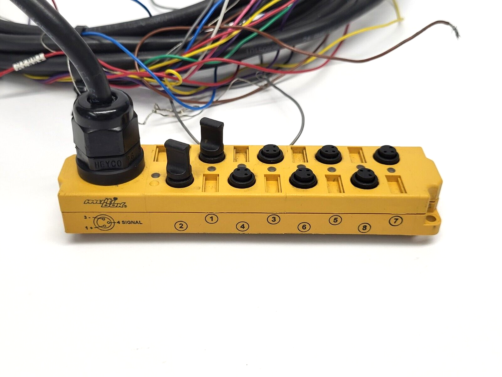 Turck VB 803Z-10 Junction Box 8-Port U0884-21 - Maverick Industrial Sales