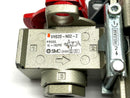 SMC AW20-N02C-CZ Filter Regulator w/ VHS20-N02-Z Lockout Valve - Maverick Industrial Sales