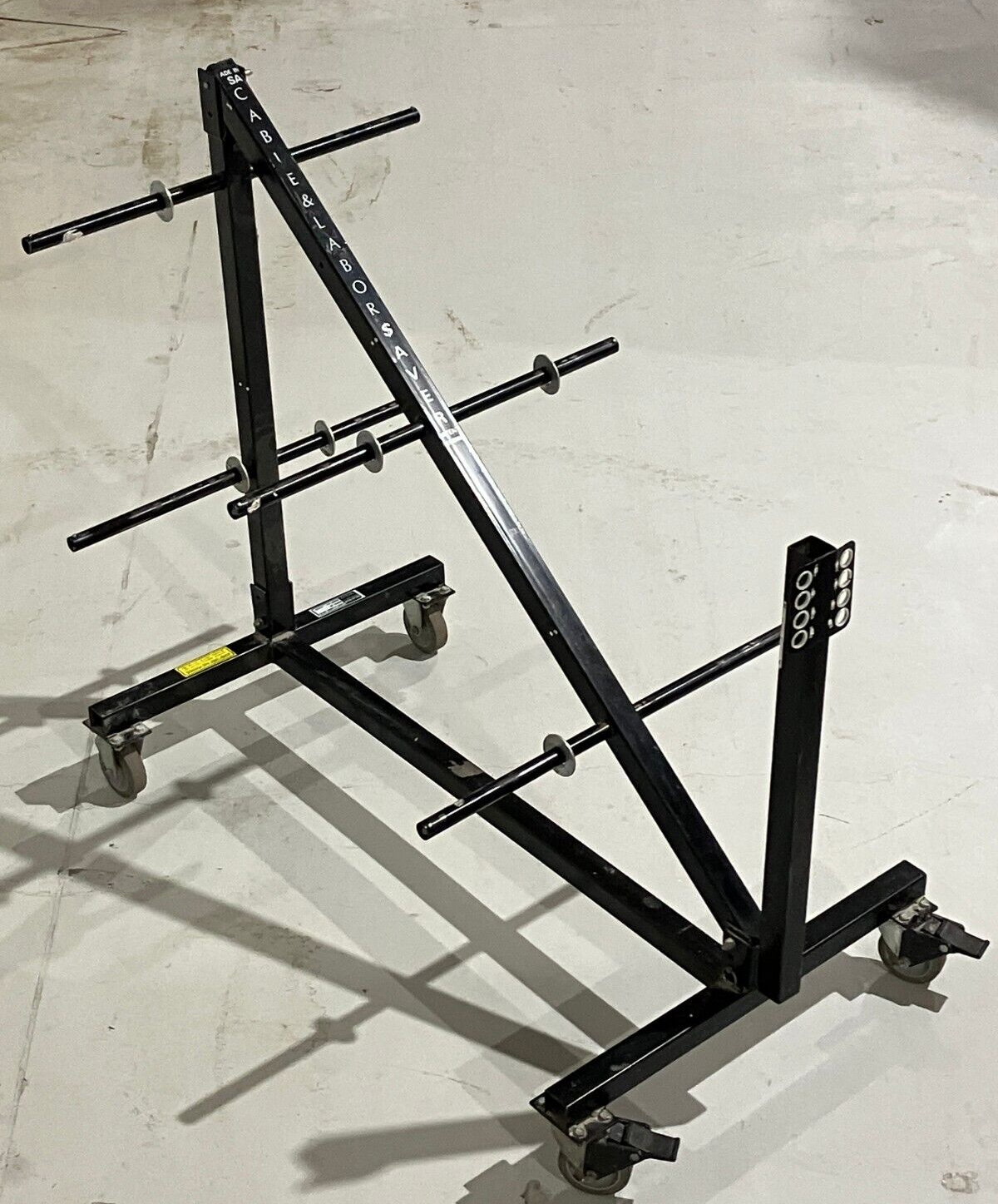 DGW/RDP Manufacturing Cable & Labor Saver Model SR Rolling Cable Caddy Dispenser - Maverick Industrial Sales