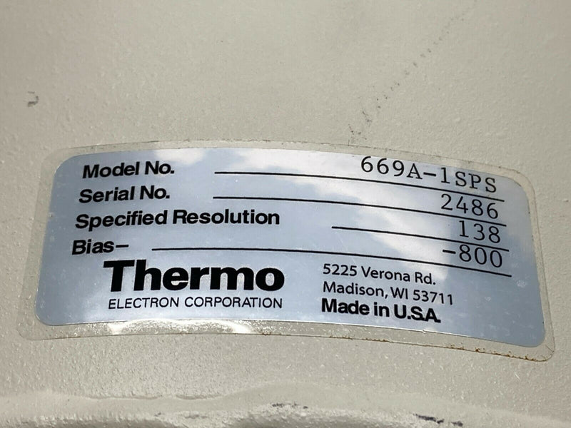 Thermo Electron Corp 669A-1SPS Energy Dispersive X-Ray Spectrometer - Maverick Industrial Sales